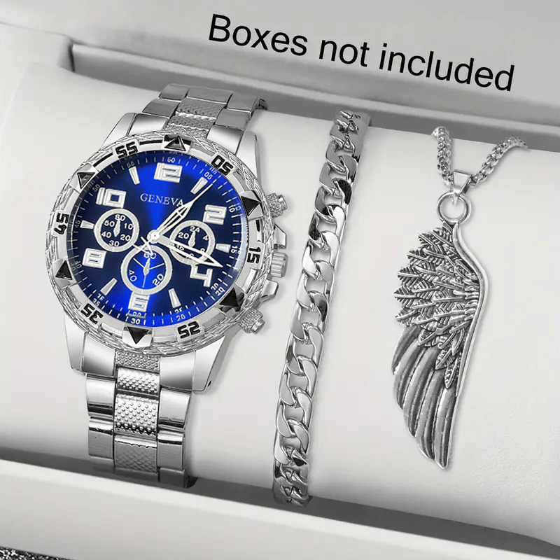 Moments Watches & Jewelry Burlington - Set Dekorasi Jam Tangan Pria Minimalis