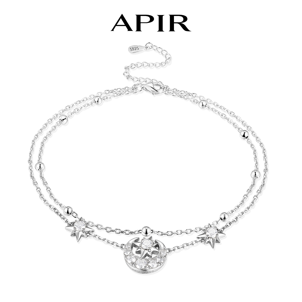 Anklet Foot Chain - Gelang Kaki APIR Sparkling Moissanite Star