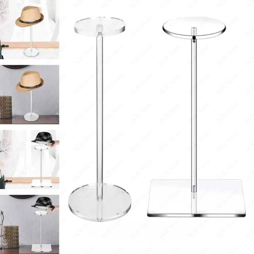 Jewelry Shop Watches - Stands pajangan topi akrilik 30CM transparan,