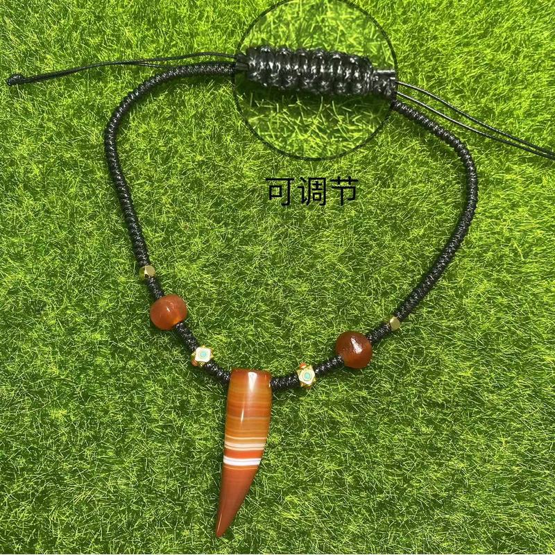 Wolf Jewelry & Watches Tampa - Kalung Tulang Selangka Serat Rambut Serigala,