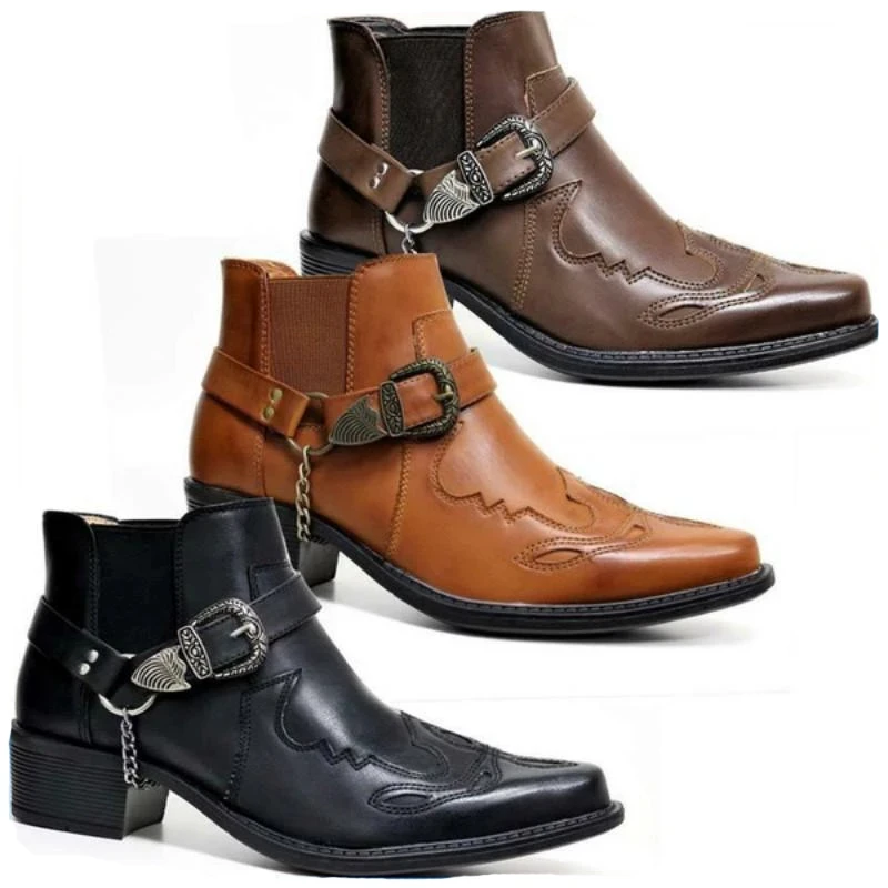 Anklet Foot Chain - Sepatu Boots Kulit Vintage Pria 2026,