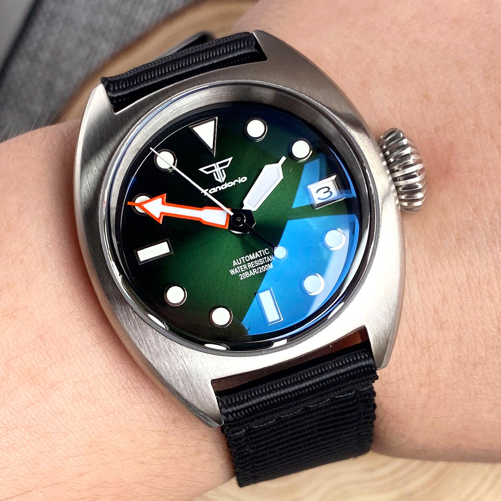 Seiko Watch 5 Sports - Jam Tangan Mekanis Penyelam Militer 36mm