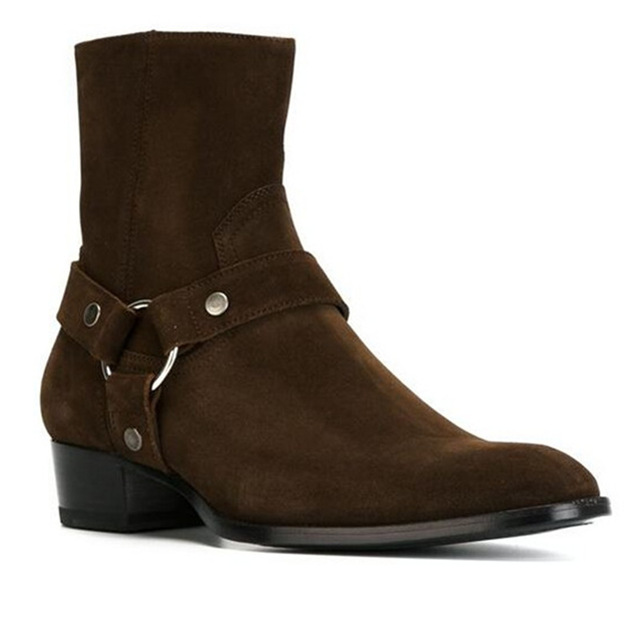 Sepatu bot kulit Suede warna c - Anklet Foot Chain ulasan dan harga