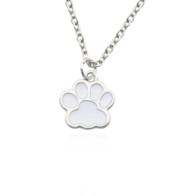 Kalung jejak kaki kucing kaki  - Mens Dog Tag Necklace ulasan dan harga