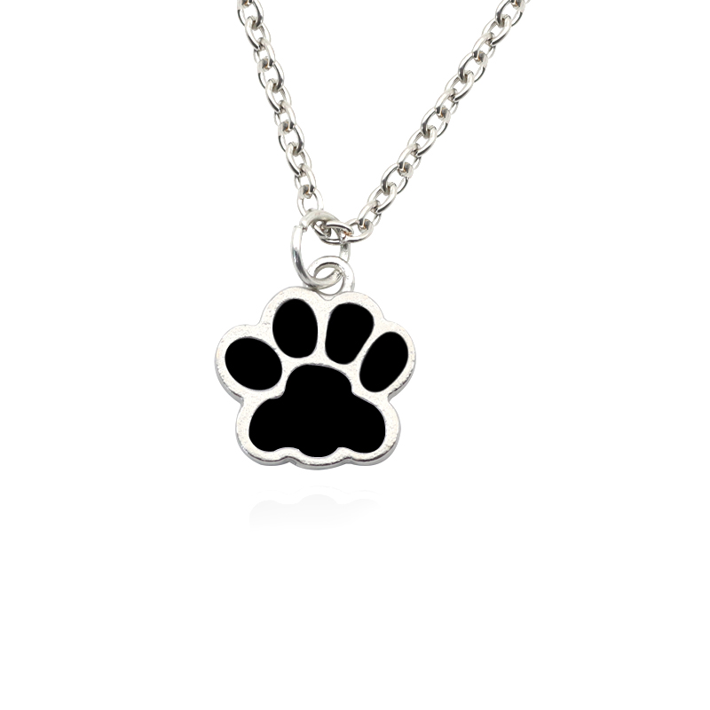 Kalung jejak kaki kucing kaki  - Mens Dog Tag Necklace ulasan dan harga