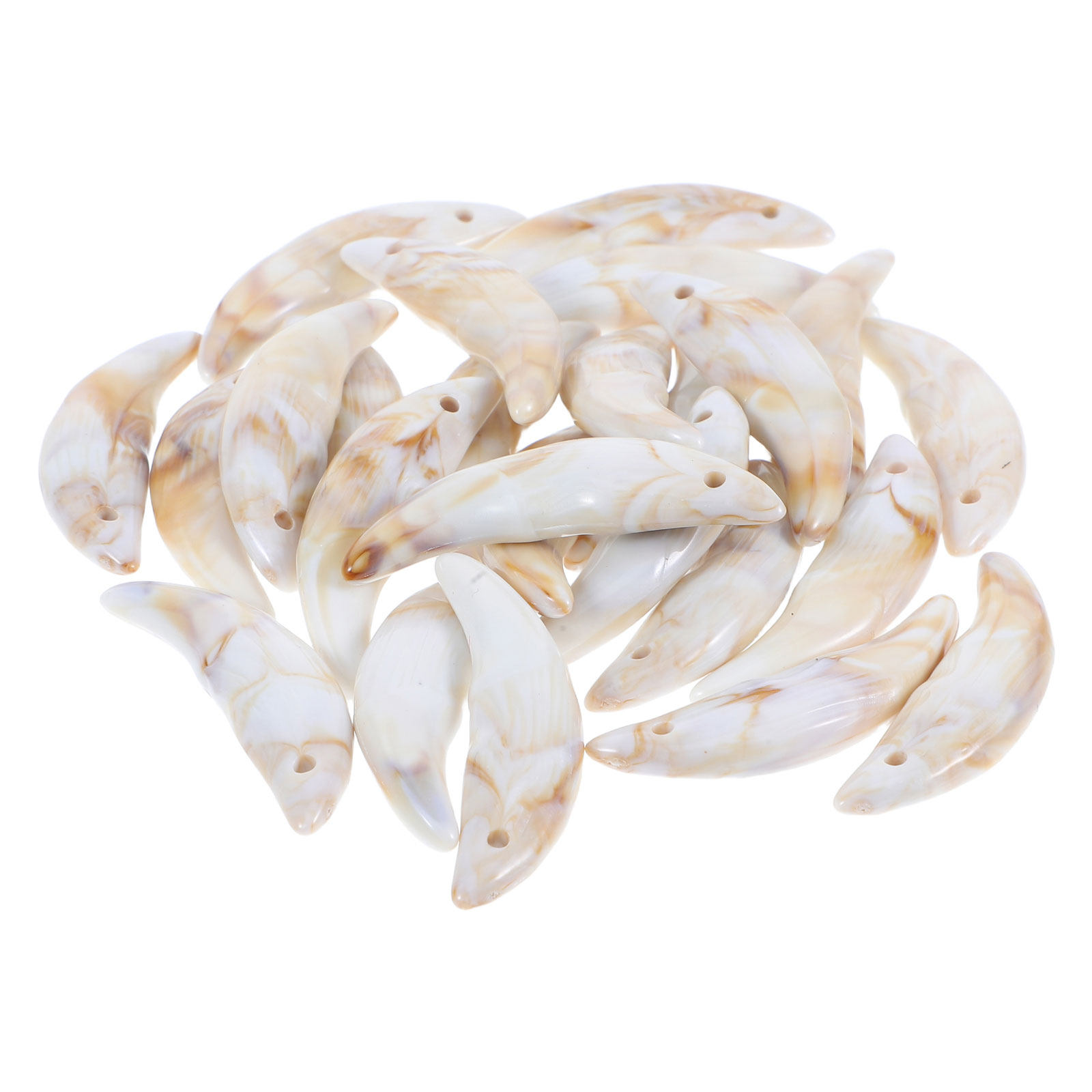 50Pcs Gantungan Gigi Serigala  - Wolf Jewelry & Watches Tampa ulasan dan harga