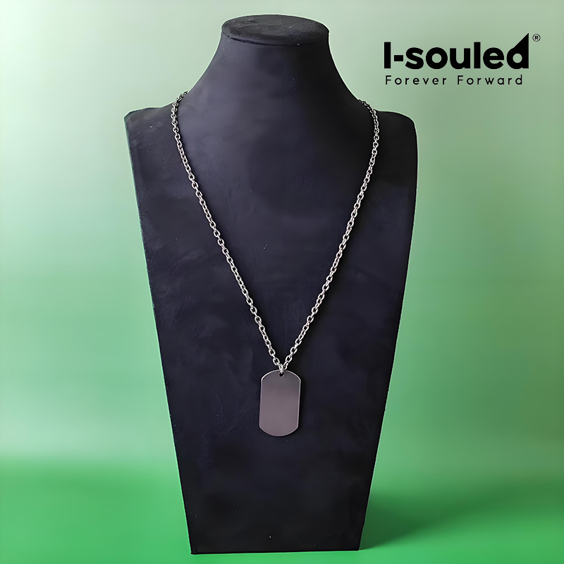 Kalung Dog Tag Titanium untuk  - Mens Dog Tag Necklace ulasan dan harga