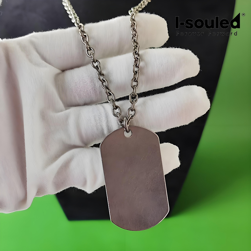 Kalung Dog Tag Titanium untuk  - Mens Dog Tag Necklace ulasan dan harga