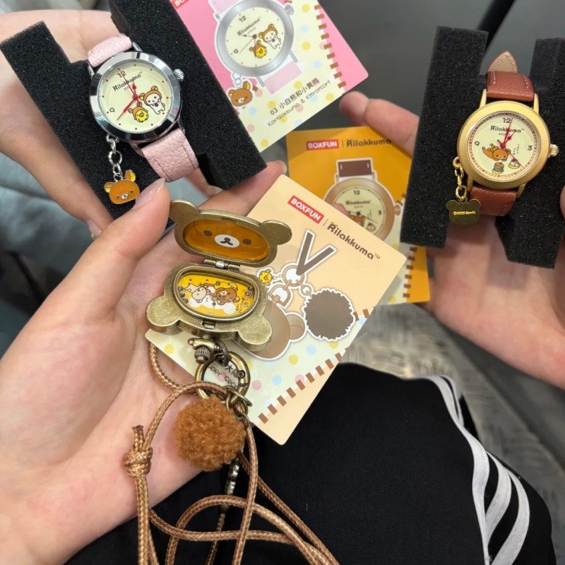 Jam Tangan Seri Rilakkuma Gulu - Moments Watches & Jewelry Burlington ulasan dan harga