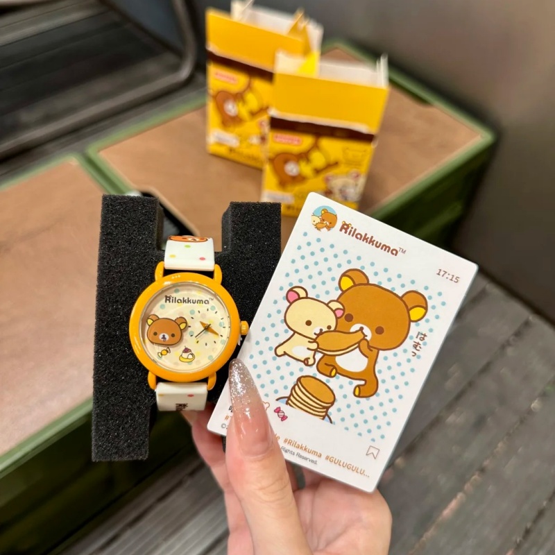 Jam Tangan Seri Rilakkuma Gulu - Moments Watches & Jewelry Burlington ulasan dan harga