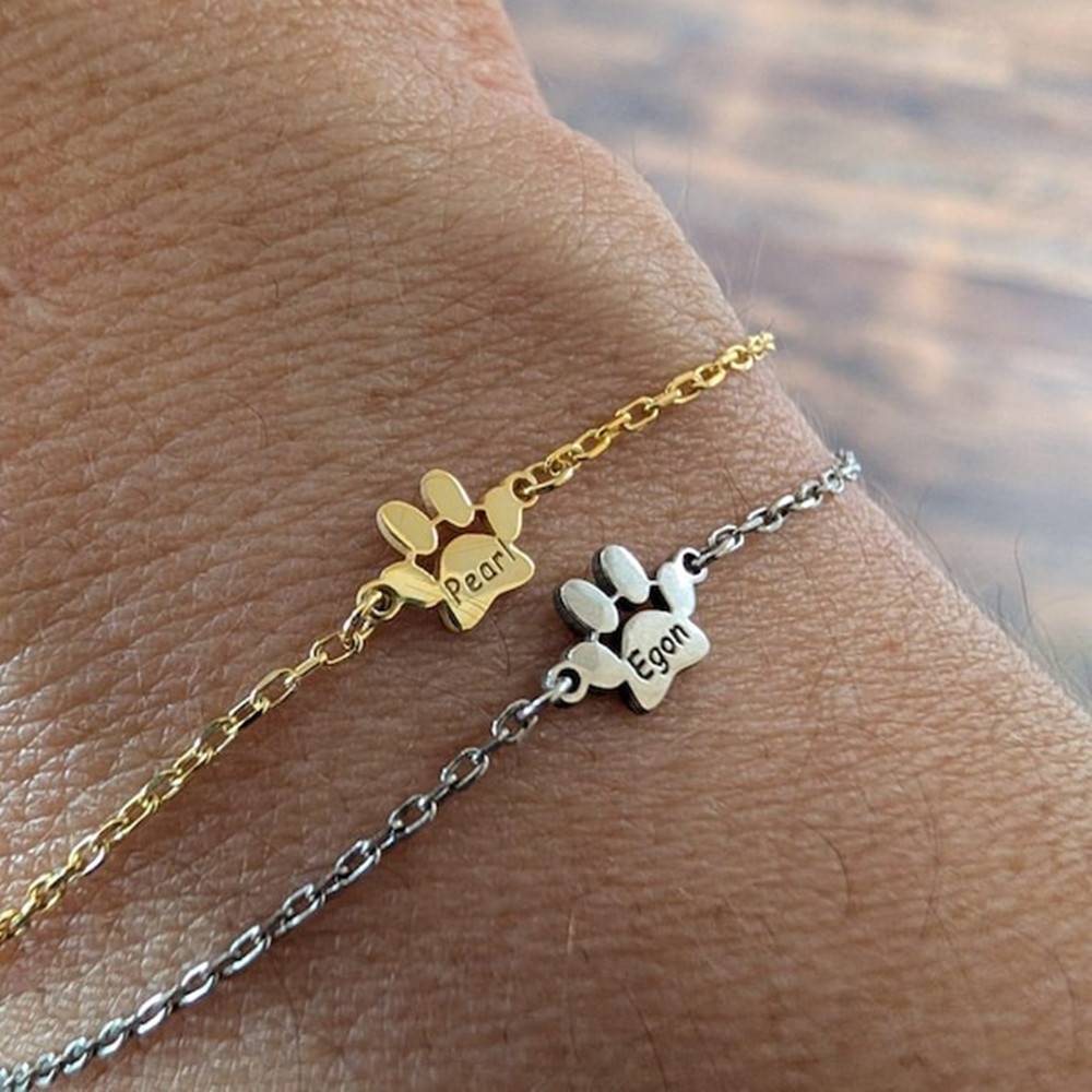 Gelang Kaki Custom Motif Jejak - Anklet Foot Chain ulasan dan harga