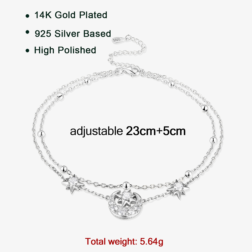 Gelang Kaki APIR Sparkling Moi - Anklet Foot Chain ulasan dan harga