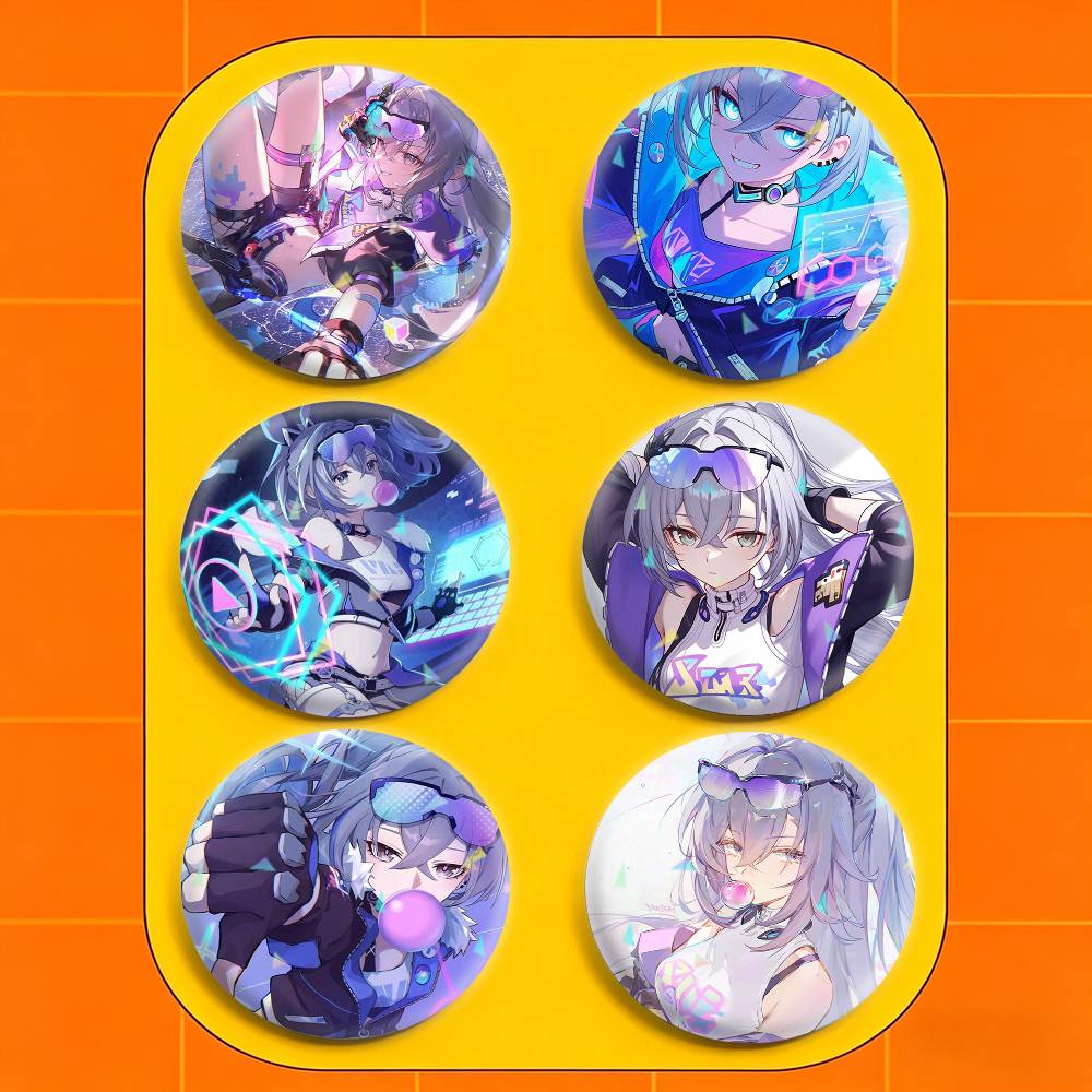 H-Honkai Star Rail S-Silver Wo - Wolf Jewelry & Watches Tampa ulasan dan harga