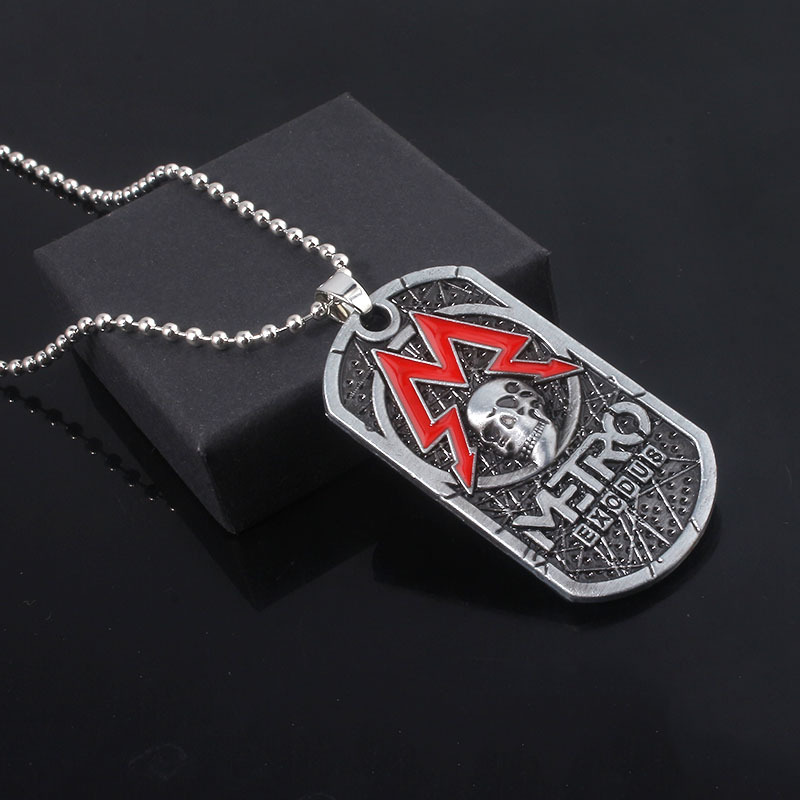 Gantungan Kunci Game Metro Exo - Mens Dog Tag Necklace ulasan dan harga