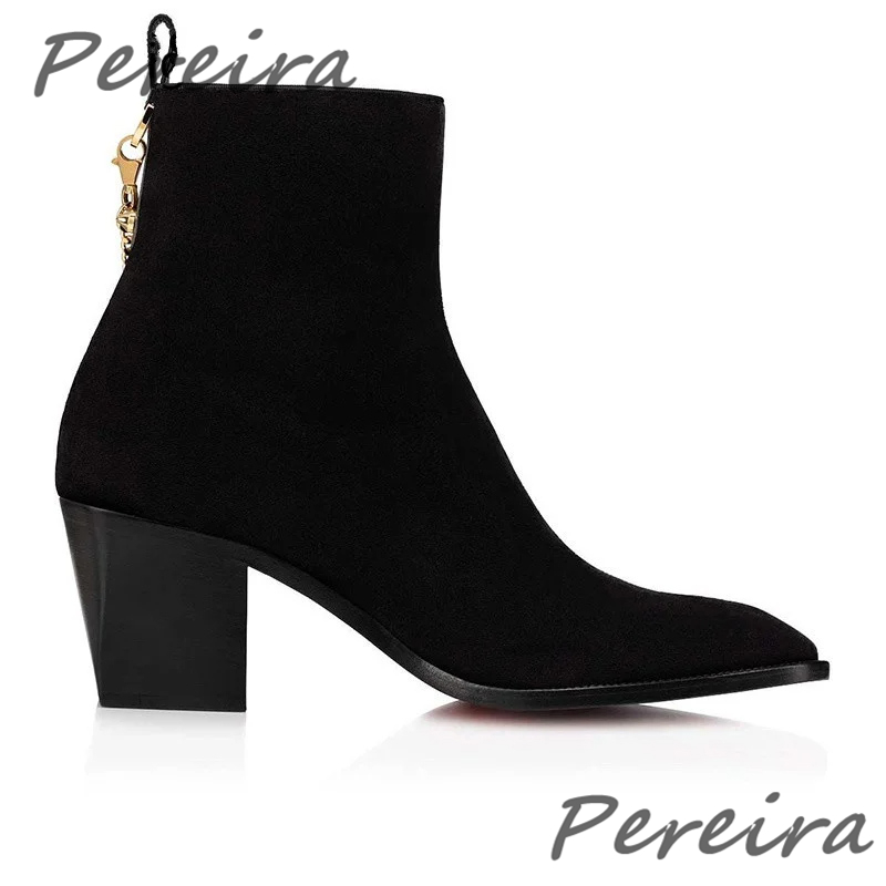 Sepatu Boots Pria Kulit Suede  - Anklet Foot Chain ulasan dan harga