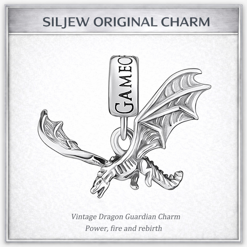 SilJew Vintage Fantasy Dragon  - Wolf Jewelry & Watches Tampa ulasan dan harga