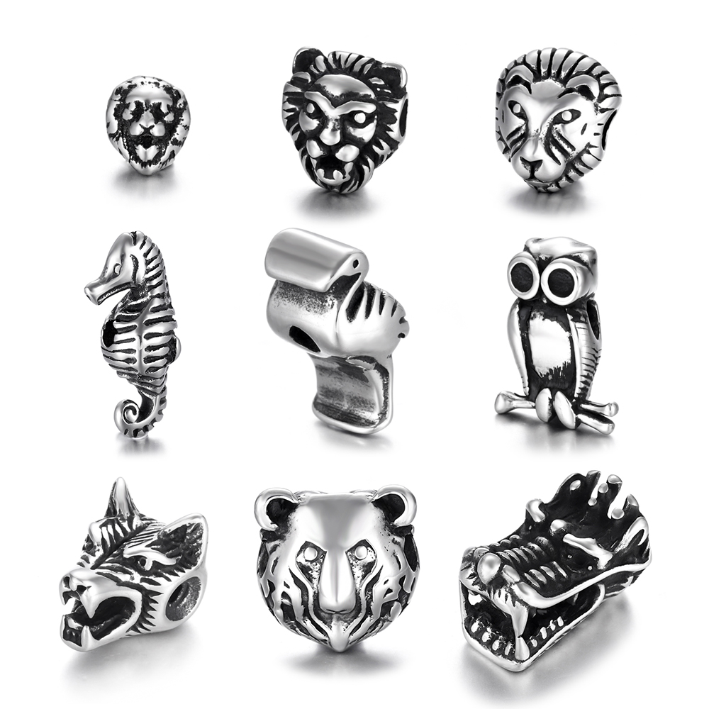 Baja tahan karat hewan serigal - Wolf Jewelry & Watches Tampa ulasan dan harga