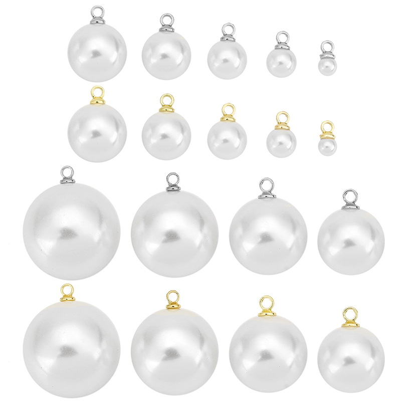 20pcs Manik-manik Mutiara Imit - Pearl Stud Earrings ulasan dan harga