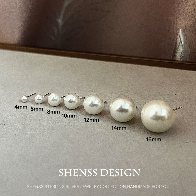 Anting Pernikahan Mutiara Imit - Pearl Stud Earrings ulasan dan harga