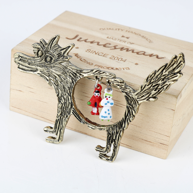 Vintage serigala dan bayi gadi - Wolf Jewelry & Watches Tampa ulasan dan harga