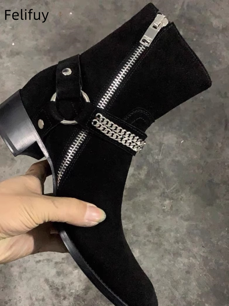 Sepatu bot Chelsea pria rantai - Anklet Foot Chain ulasan dan harga