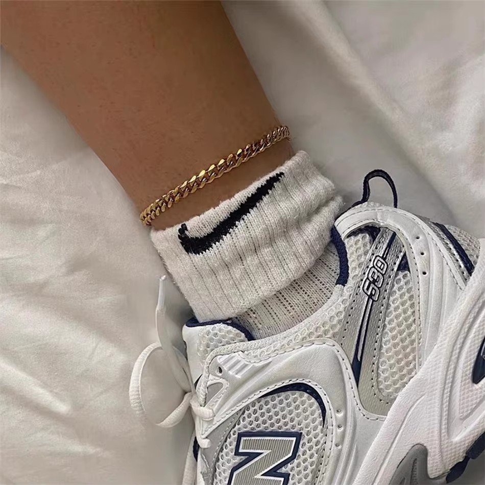 Gelang Kaki Rantai Kuba Sederh - Anklet Foot Chain ulasan dan harga