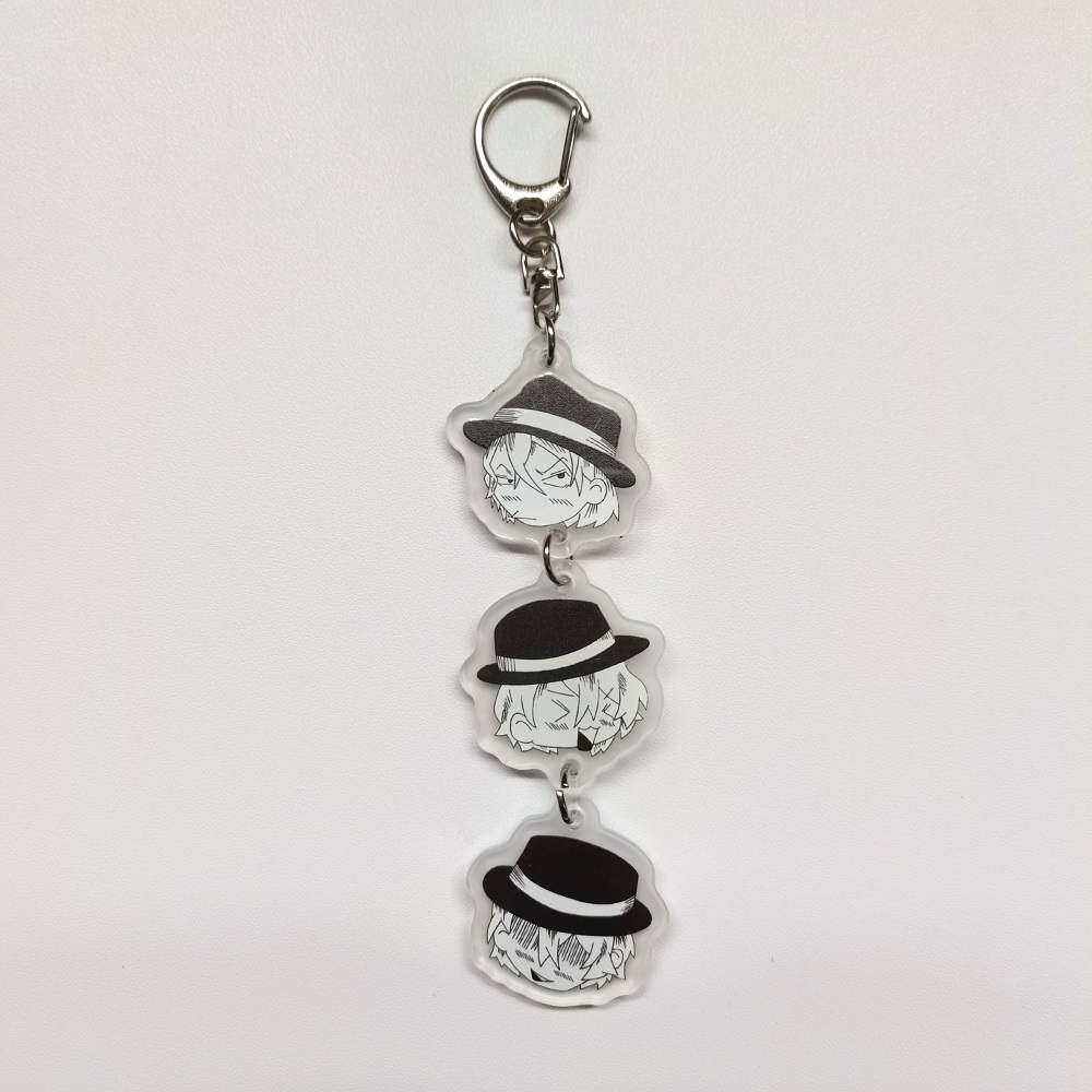 Gantungan Kunci Anime Akrilik  - Mens Dog Tag Necklace ulasan dan harga