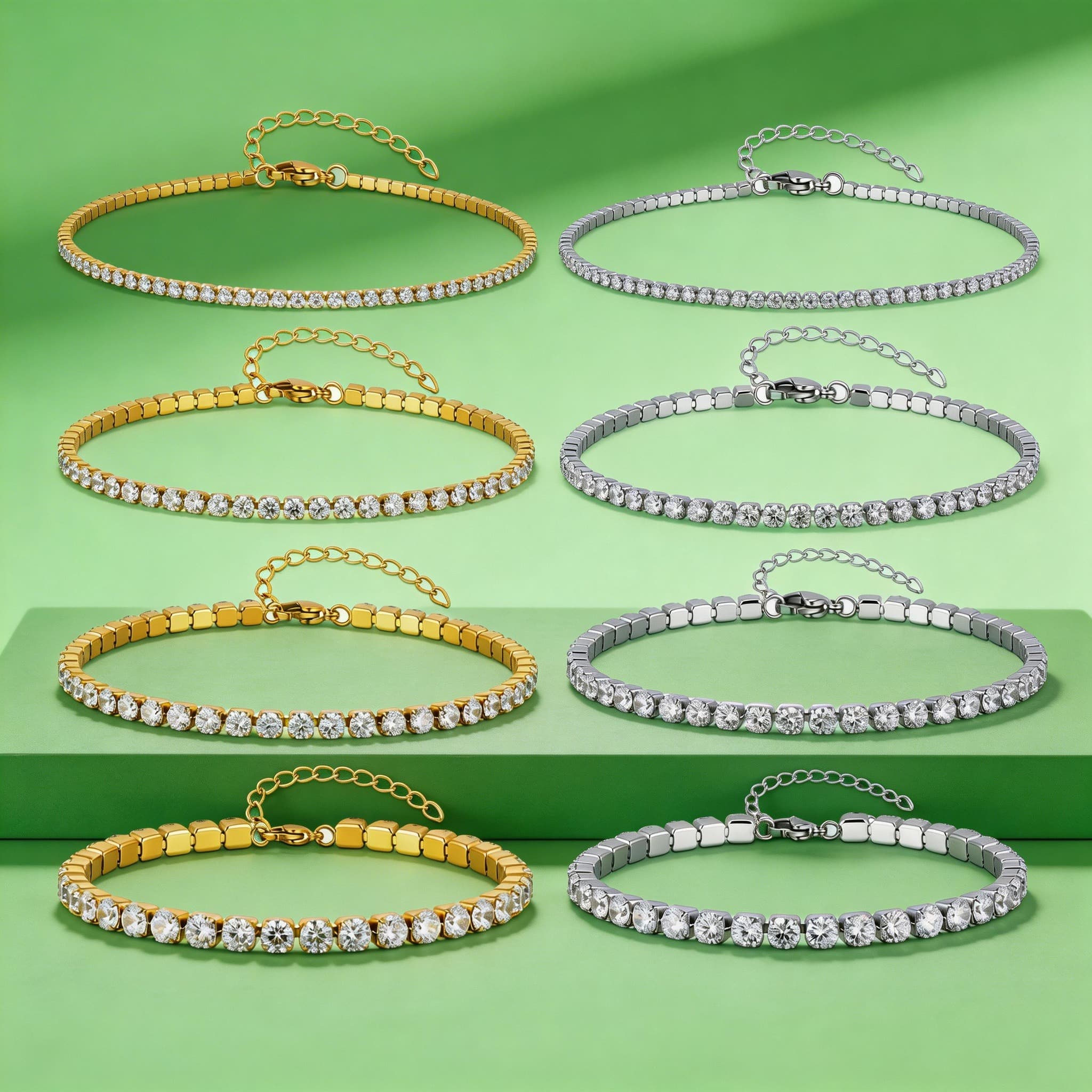 Gelang Kaki Rantai Zirkon Mewa - Jc Jewelry & Watches Reviews ulasan dan harga