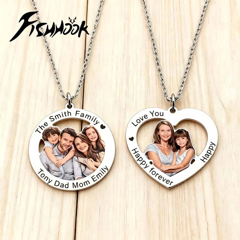 Kalung Foto Cetak, Hadiah Khus - Mens Dog Tag Necklace ulasan dan harga